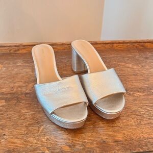 Veronica Beard Dali Platform Mules